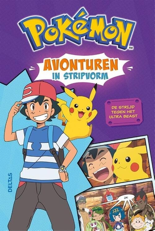 deltas Pokémon Avonturen in Stripvorm de Strip Tegen het Ultra Beast 