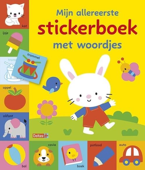 Deltas Mijn allereerste stickerboek met woordjes - Spelen en leren met Billi