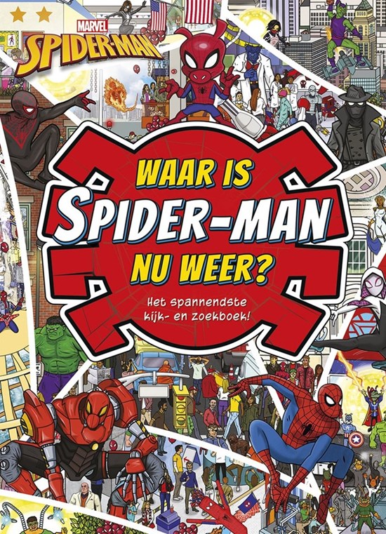 deltas Marvel Waar is Spider-Man NU Weer ? Kijk- en Zoekboek