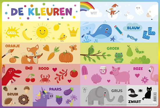 Deltas Educatieve onderleggers - De kleuren