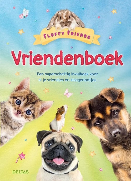 deltas Fluffy Friends Vriendenboek