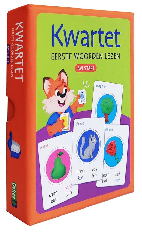 deltas Kwartet Eerste Woorden Lezen vanaf 5 jaar 