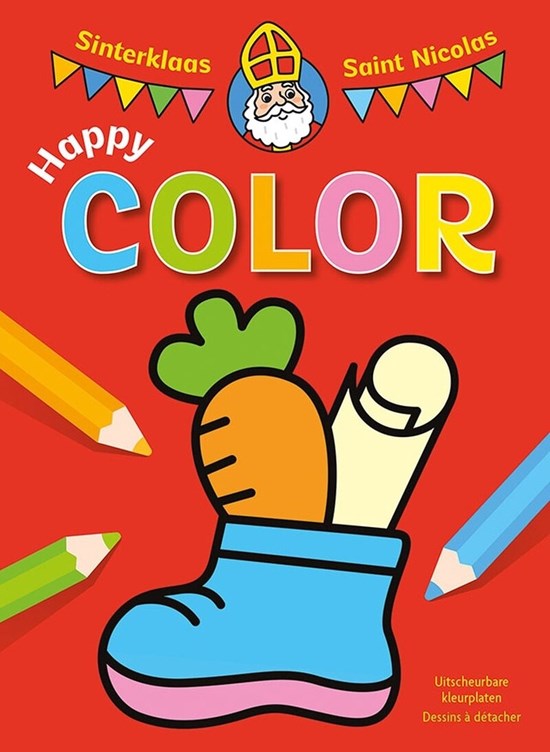 deltas Sinterklaas Kleurboek Happy Color 