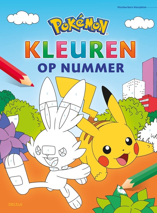 Deltas Pokémon Kleuren op nummer