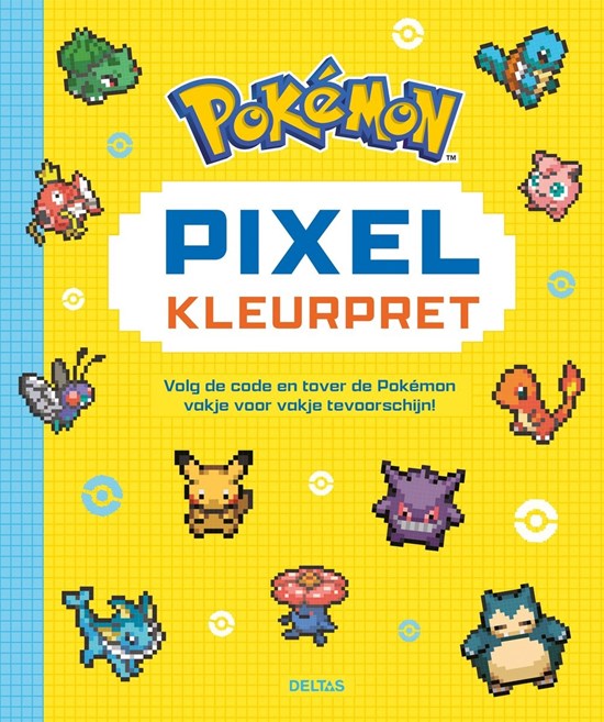 Deltas Pokémon pixel kleurpret