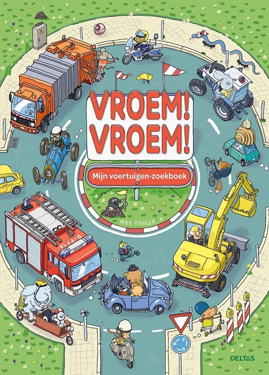 Deltas Vroem Vroem mijn voertuigen-zoekboek 3+