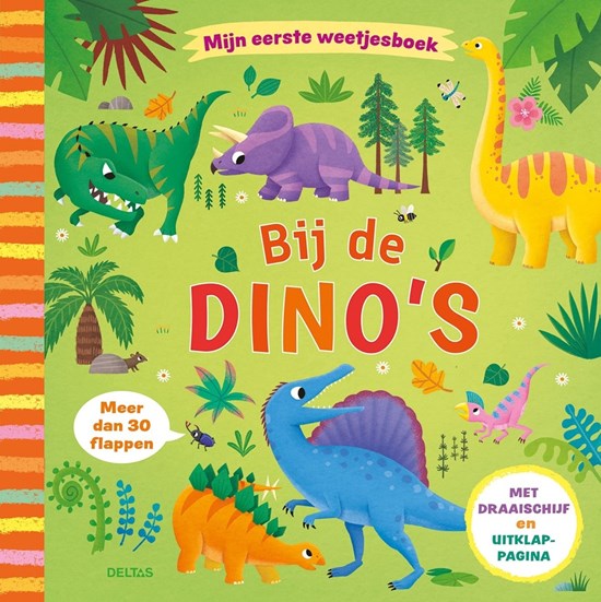 Deltas Mijn eerste weetjesboek - Bij de dino's 3+