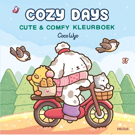Deltas Cozy Days Cute & Comfy kleurboek Coco Wyo