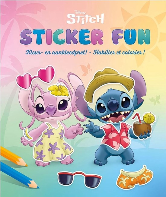 Deltas Disney Sticker Fun Stitch 3+