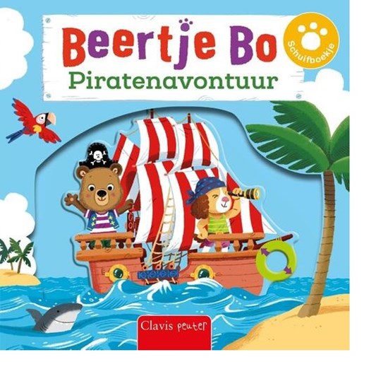 clavis Karton Schuifboek Beertje Bo Piratenavontuur