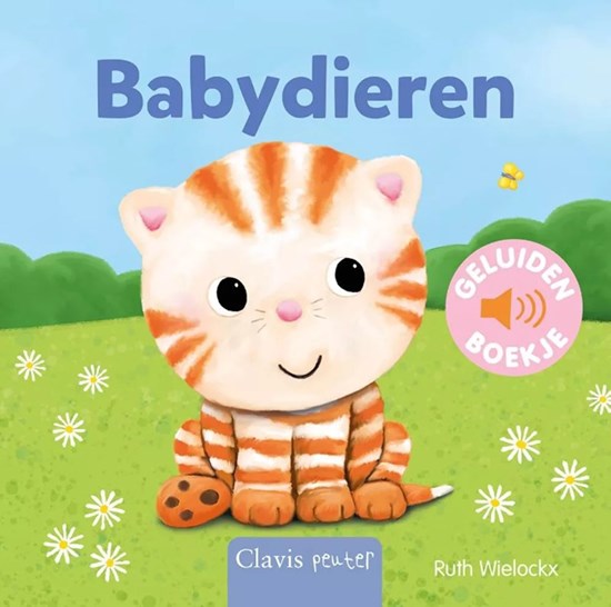  Clavis Peuter Babydieren Geluidenboek 1+ 