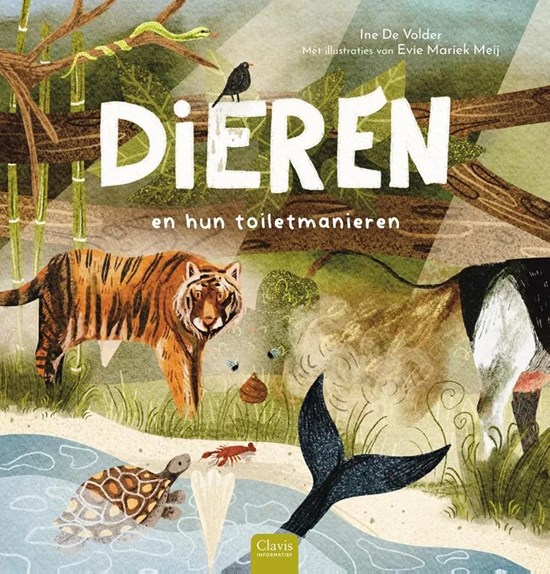 Prentenboek Dieren en Hun Toiletmanieren 5+ 