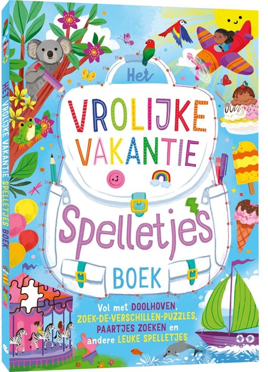  Het vrolijke vakantie spelletjesboek