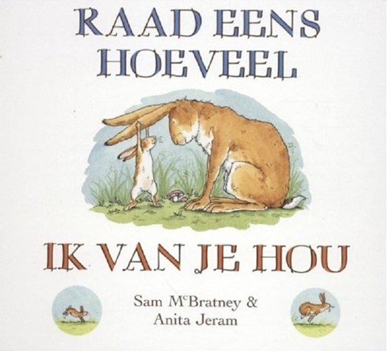 lemniscaat boek Raad Eens Hoeveel Ik van je Hou 2+ 