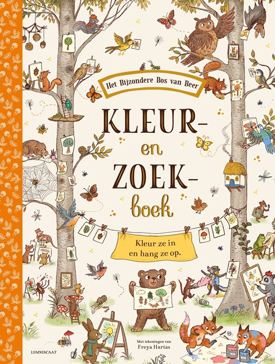 Het Bijzondere Bos van Beer Kleur- en Zoekboek 4+