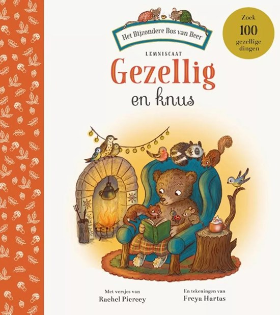 lemniscaat Kartonboek het Bijzondere Bos van Beer Gezellig en Knus 2+