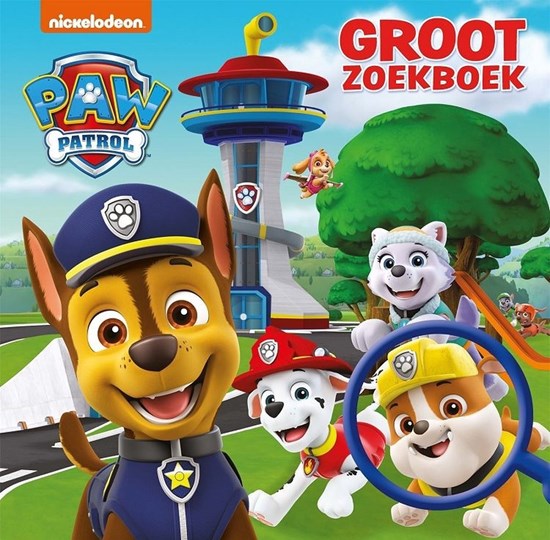 kartonboek Paw Patrol GROOT Zoekboek 3+