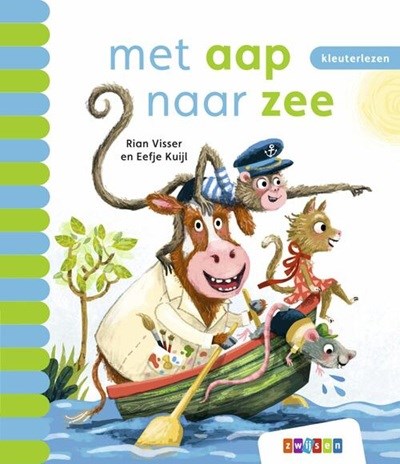zwijssen Boek Met Aap naar Zee AVI Start 