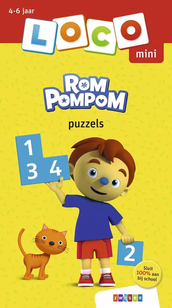 mini Loco Rom PompoM Puzzels 4+ 