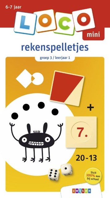 Loco Mini: Rekenspelletjes Groep 3 6+