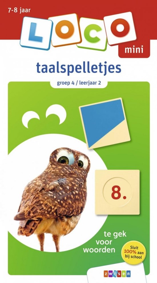 Mini Loco Taalspelletjes Groep 4  Leerjaar 2 7-8jaar 