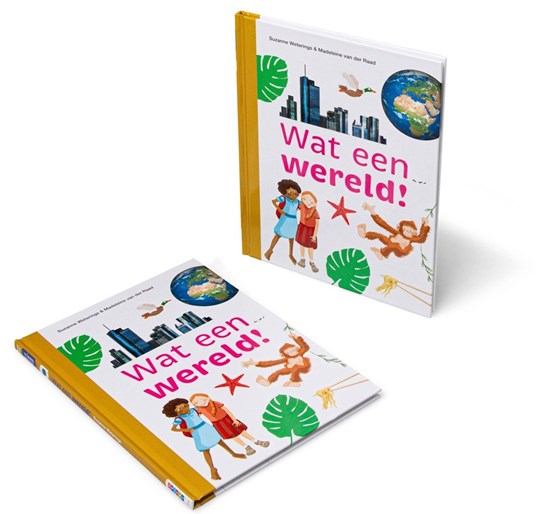 AVI Boek M4: Ik lees informatief Wat een Wereld! 6+ 