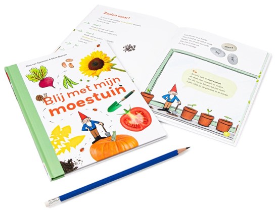 Boek AVI M4: Blij met mijn Moestuin 6+