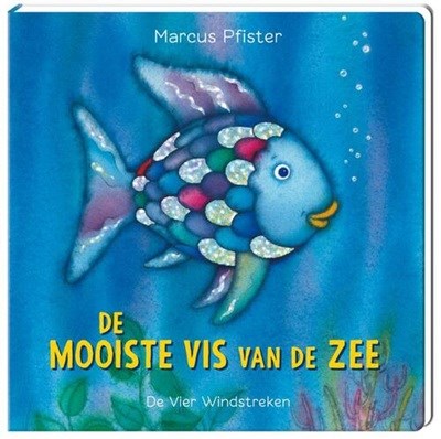 De mooiste vis van de zee (groot kartoenboek) 2+