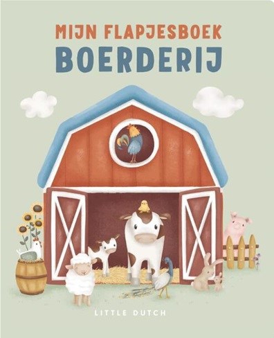little dutch GROOT Flapjesboek Boerderij 