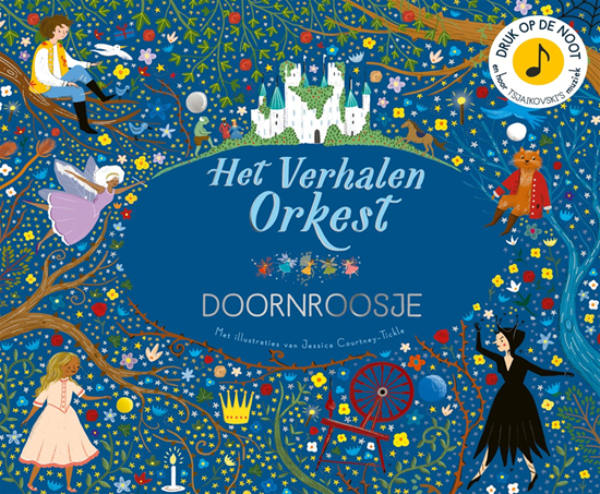 GROOT Geluidenboek het Verhalen Orkest Doornroosje 3+ 9789401484350