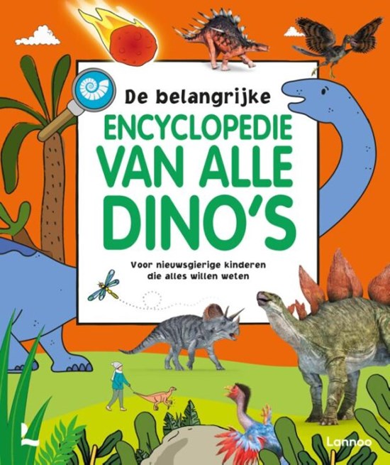 boek de Belangrijke Encyclopedie van ALLE Dino'S 