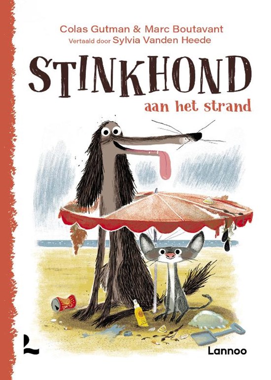 boek Stinkhond aan het Strand 