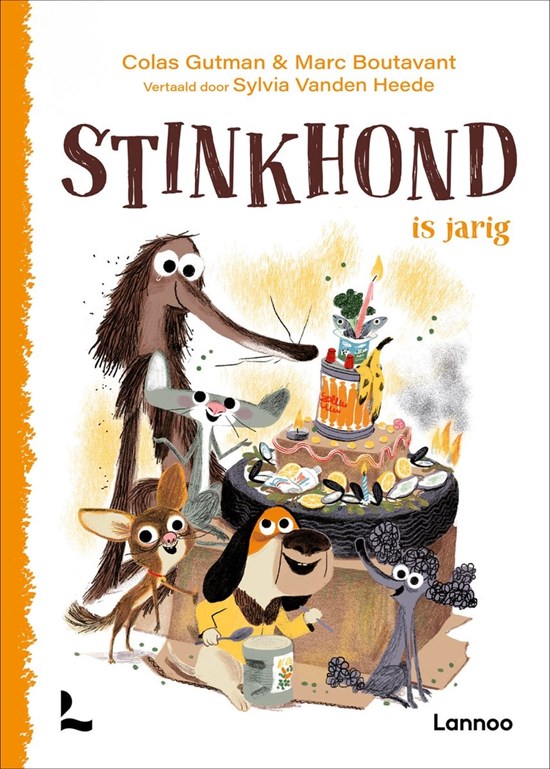 boek Stinkhond is Jarig 6+