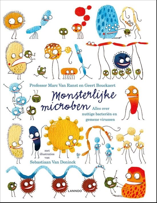 lannoo MONSTERLIJKE MICROBEN boek