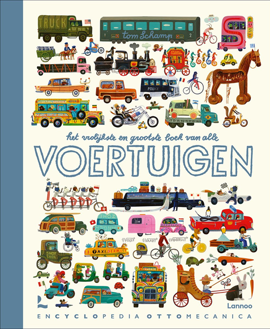 lannoo  GROOT Boek het Vrolijkste en GROOTSTE Boek van Alle Voertuigen 
