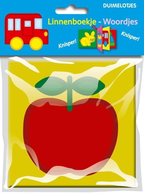 De Ballon Linnenboekje Woordjes 6mnd+
