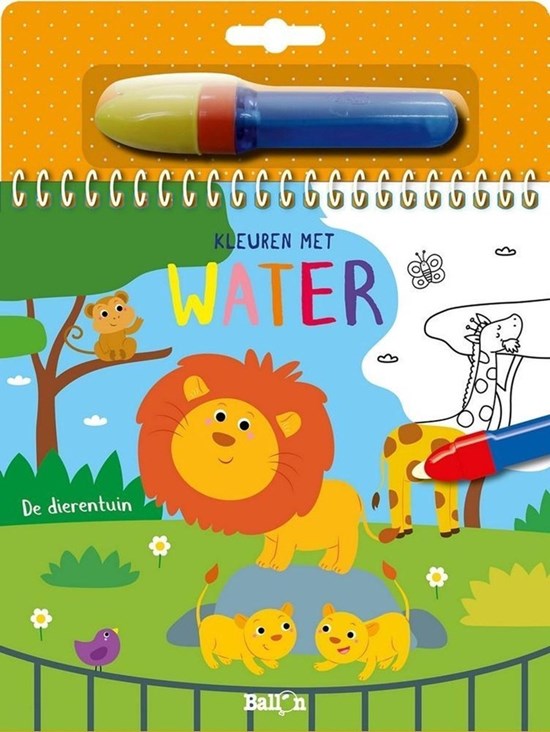 de Ballon Kleuren met Water de Dierentuin 3+ 