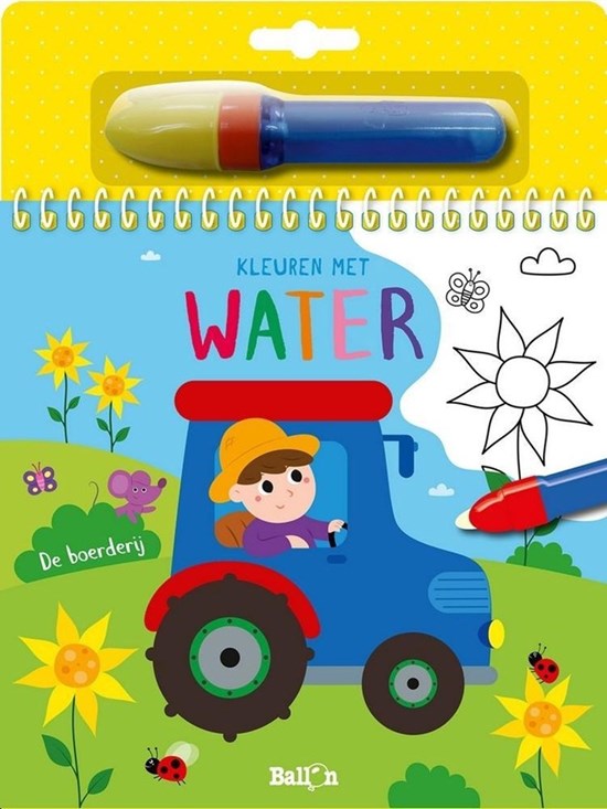de Ballon Kleuren met Water de Boerderij 3+ 