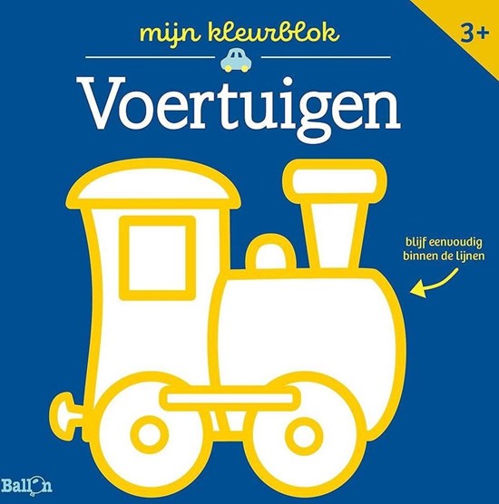de Ballon Mijn Kleurblok Voertuigen 3+ 