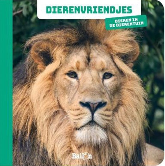 de Ballon Kartonboek Dierenvriendjes Dieren in de Dierentuin 12mnd+ 