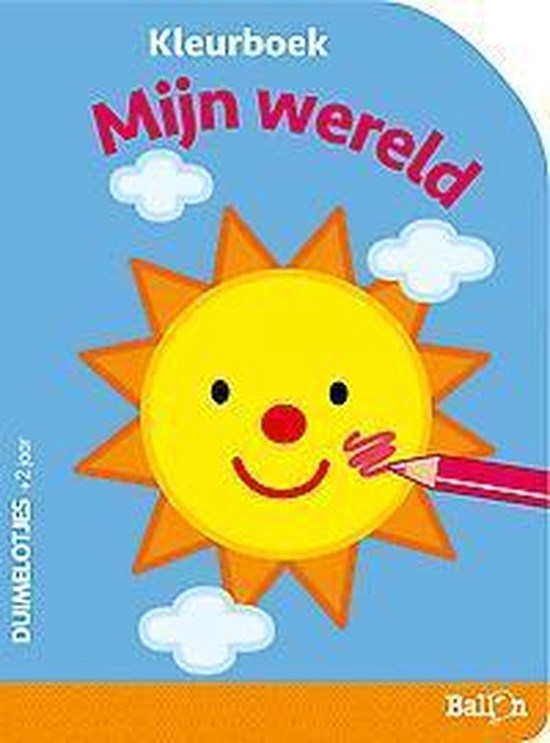 de ballon KLEURBOEK MIJN WERELD 2+