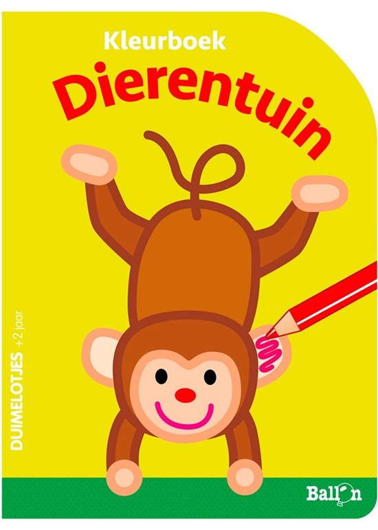 de Ballon Kleurboek Dierentuin 2+