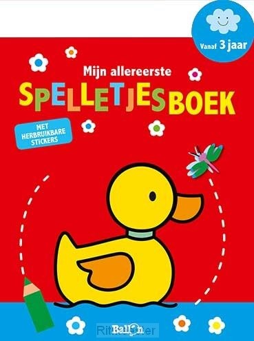 de Ballon Mijn Allereerste Spelletjesboek 3+