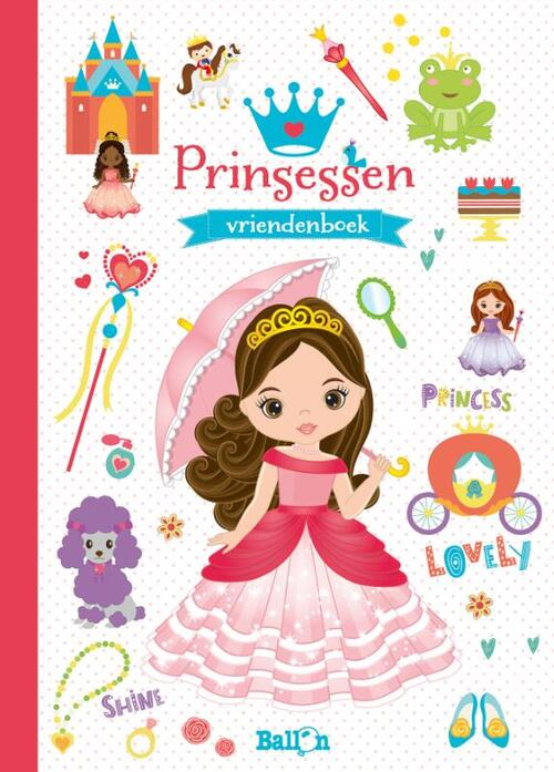 de Ballon Vriendenboek Prinsessen