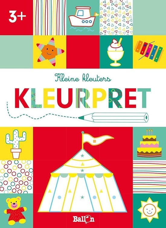 de Ballon kleine Kleuters Kleurpret 3+
