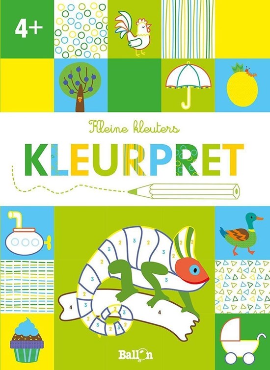 de Ballon kleine Kleuters Kleurpret 4+ 