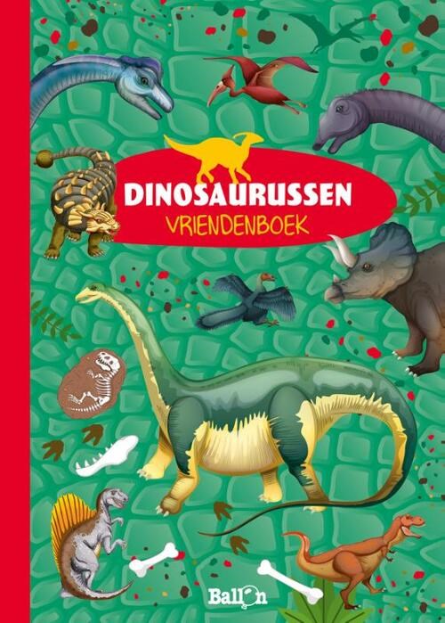 de Ballon Vriendenboek Dinosaurssen