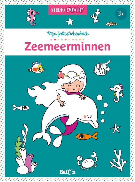 de Ballon Mijn Foliestickerboek Zeemeerminnen 3+