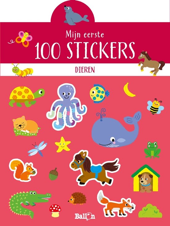 de Ballon Mijn Eerste 100 Stickers 2+ 