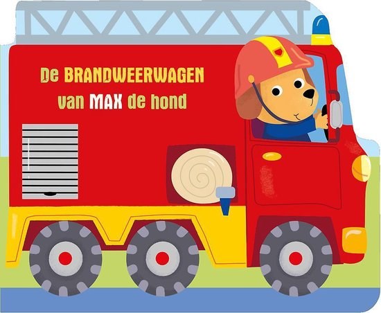 de ballon Dierenavonturen de Brandweerwagen van Max de Hond